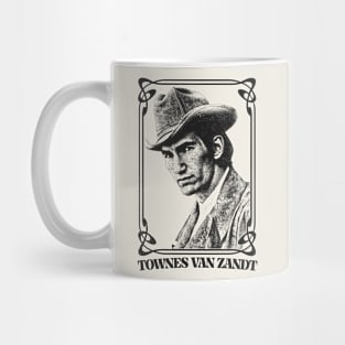 Townes Van Zandt • • Retro Aesthetic Mug